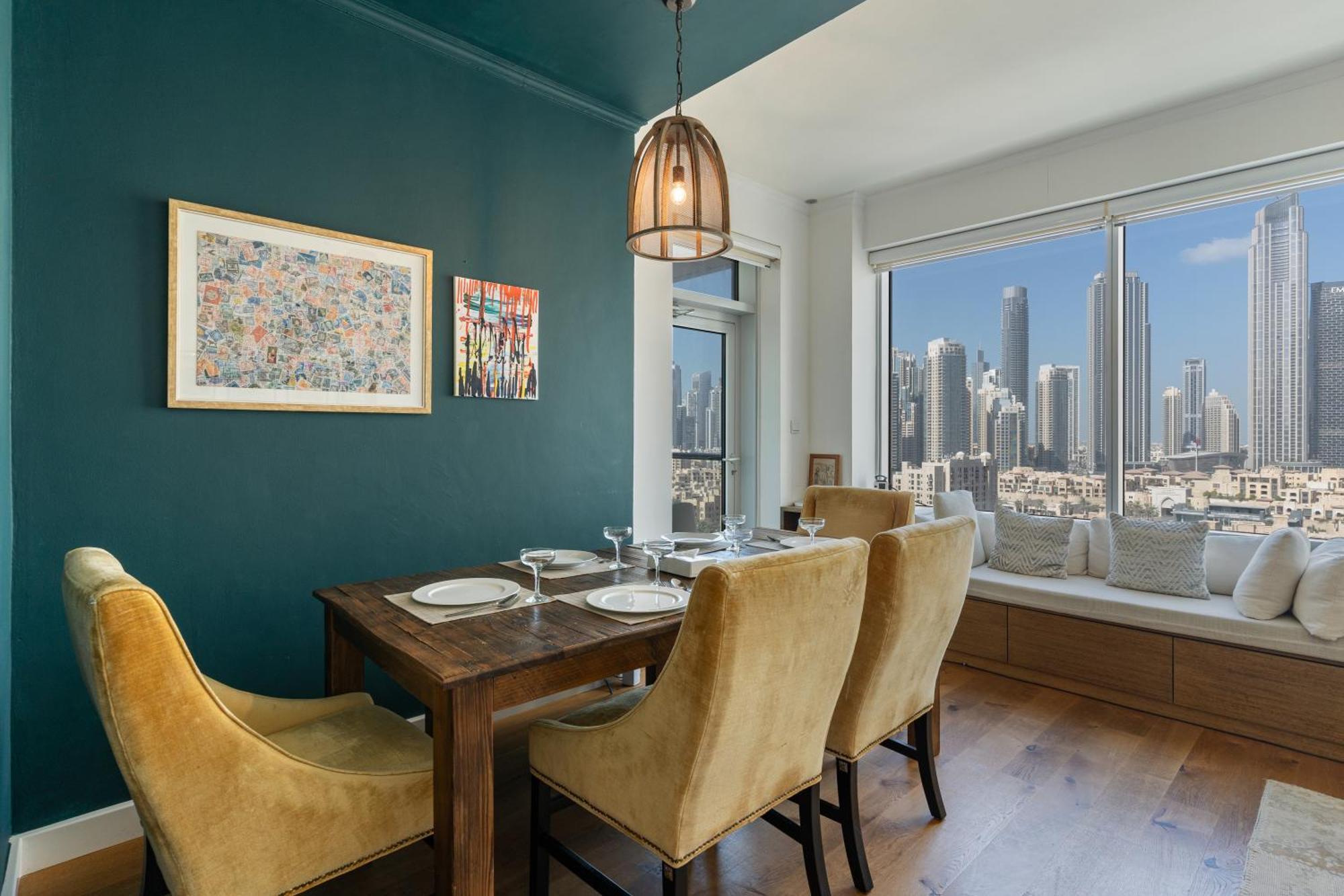 Chic 2Br Apartment, Prime Location Near Dubai Mall - Allsopp&Allsopp Exteriör bild
